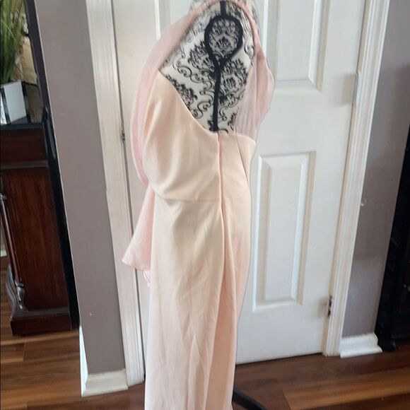 Asos NWT  Pink Chiffon Dress - Picture 5 of 8